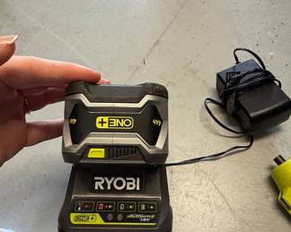 Ryobi ONE+ 18V Lithium-Ion 4.0Ah Battery and Charger