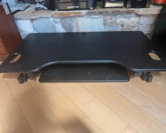 Rocelco 40" Height Adjustable Standing Desk Converter