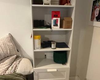 IKEA BRIMNES Bookcase with 2 Drawers