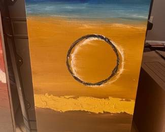 Abstract Triptych Painting Set