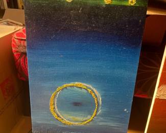 Abstract Triptych Painting Set
