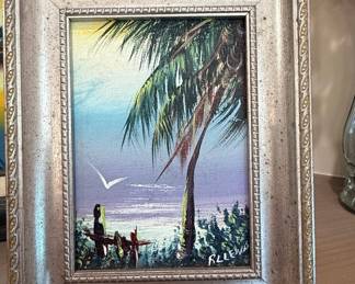 Robert (1941) Lewis Florida Highwaymen Painting