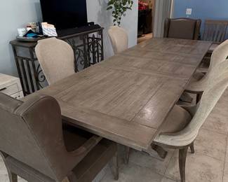 Liberty Furniture Americana Farmhouse Trestle Dining Table & Chairs