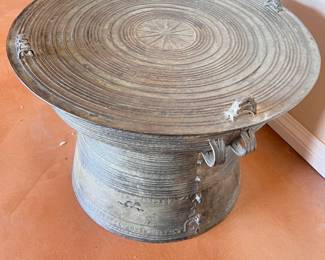 Antique Thai Bronze Rain Drum