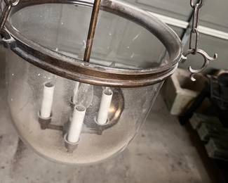 A Restoration Hardware Chandelier