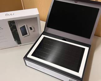 New Pair of Ring Solar Panels