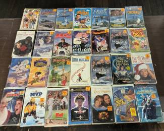 Clamshell VHS Lot - All Sealed