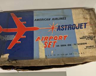 Marx Airport / Astrojet Playset in Box
