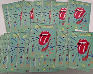 Rolling Stones Sticker Albums Lot