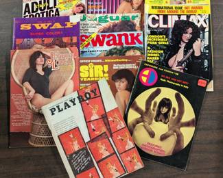 Vintage Adult Magazine  Lot