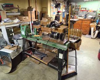 The Basement Wood Working Shop!