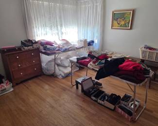 Ladies & men's clothes & shoes