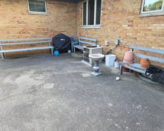 Weber Grill, Benches and more