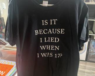 Collection Of Concert Tour & Music Related/Themed Graphic T-Shirts