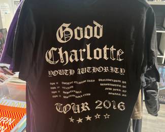 Collection Of Concert Tour & Music Related/Themed Graphic T-Shirts