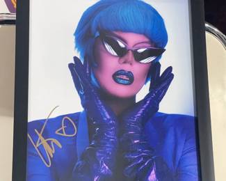 Autographed Nicky Doll Framed Photograph