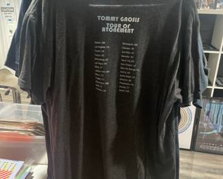 Collection Of Concert Tour & Music Related/Themed Graphic T-Shirts