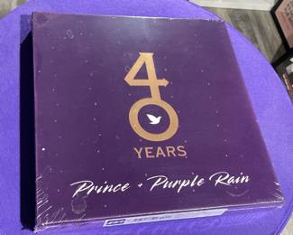Prince + Purple Rain 40 Years Anniversary Collectible Book (SEALED!)