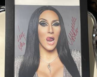 Autographed RuPaul's Drag Race Michelle Visage Framed Photograph