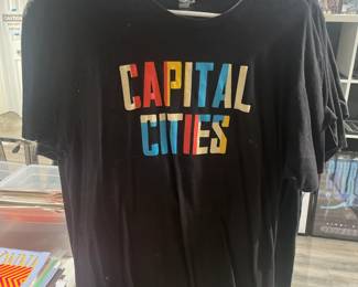 Collection Of Concert Tour & Music Related/Themed Graphic T-Shirts