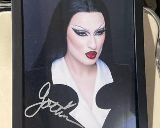 Autographed RuPaul's Drag Race Gottmik Framed Photograph