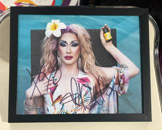 Autographed Drag Queen Detox Framed Photograph