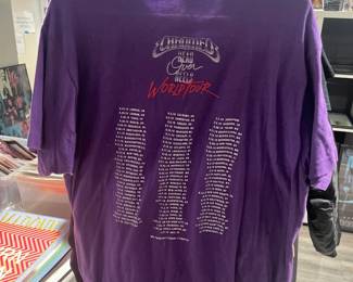 Collection Of Concert Tour & Music Related/Themed Graphic T-Shirts