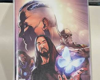 Collection Of Graphic Novels & Comics Books (The Old Guard, The Walking Dead, Steve Aoki, Etc.)