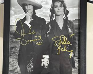 Autographed Shakespear's Sister Framed Photograph