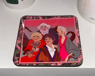 Disney Villians As Golden Girls Drink Coaster