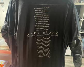 Collection Of Concert Tour & Music Related/Themed Graphic T-Shirts