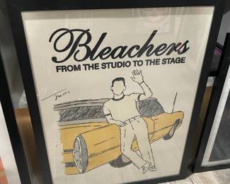 Autographed Bleachers (Jack Antonoff) Framed Poster