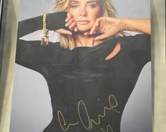 Autographed Louise Redknapp Framed Photograph