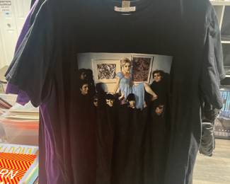 Collection Of Concert Tour & Music Related/Themed Graphic T-Shirts