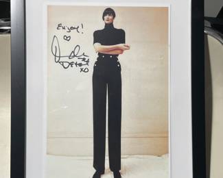 Autographed Marcella Detroit Framed Photograph