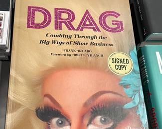 Autographed Frank DeCaro Book