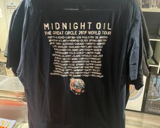Collection Of Concert Tour & Music Related/Themed Graphic T-Shirts