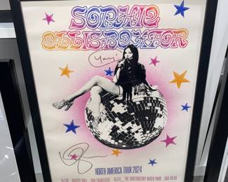 Autographed Sophie Ellis-Bextor Framed Poster