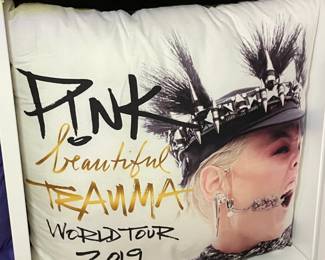 P!nk Beautiful Trauma World Tour 2019 Pillow