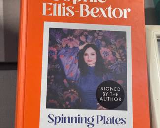 Autographed Sophie Ellis-Bextor Book