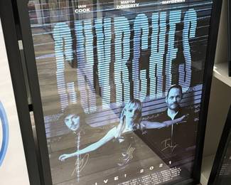 Autographed Chvrches Framed Poster