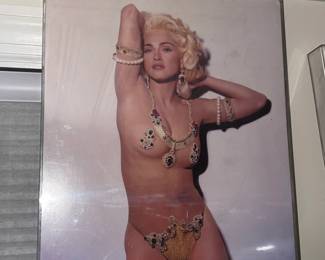 Framed Madonna Photo