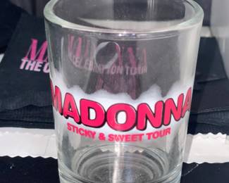 Madonna Sticky & Sweet Tour Shot Glass
