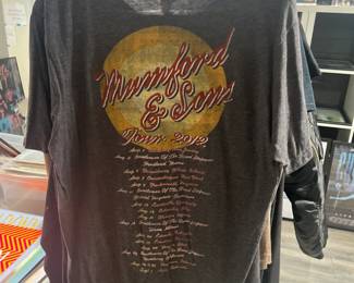 Collection Of Concert Tour & Music Related/Themed Graphic T-Shirts