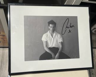 Autographed Mika Framed Photograph