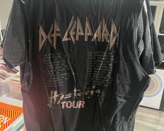Collection Of Concert Tour & Music Related/Themed Graphic T-Shirts