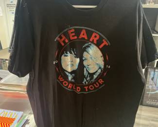 Collection Of Concert Tour & Music Related/Themed Graphic T-Shirts