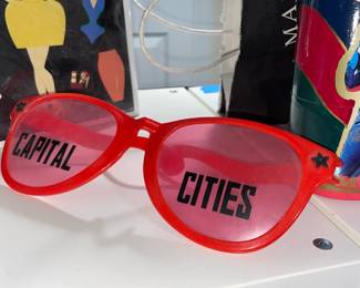 Capital Cities Promotional Oversized Sunglasses
