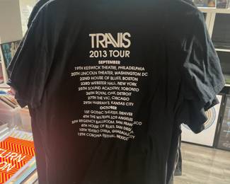 Collection Of Concert Tour & Music Related/Themed Graphic T-Shirts