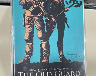Collection Of Graphic Novels & Comics Books (The Old Guard, The Walking Dead, Steve Aoki, Etc.)